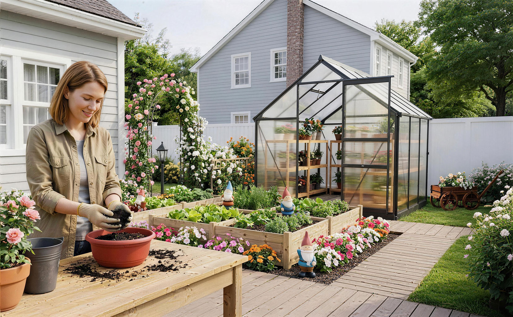 Where the Garden Grows with Care