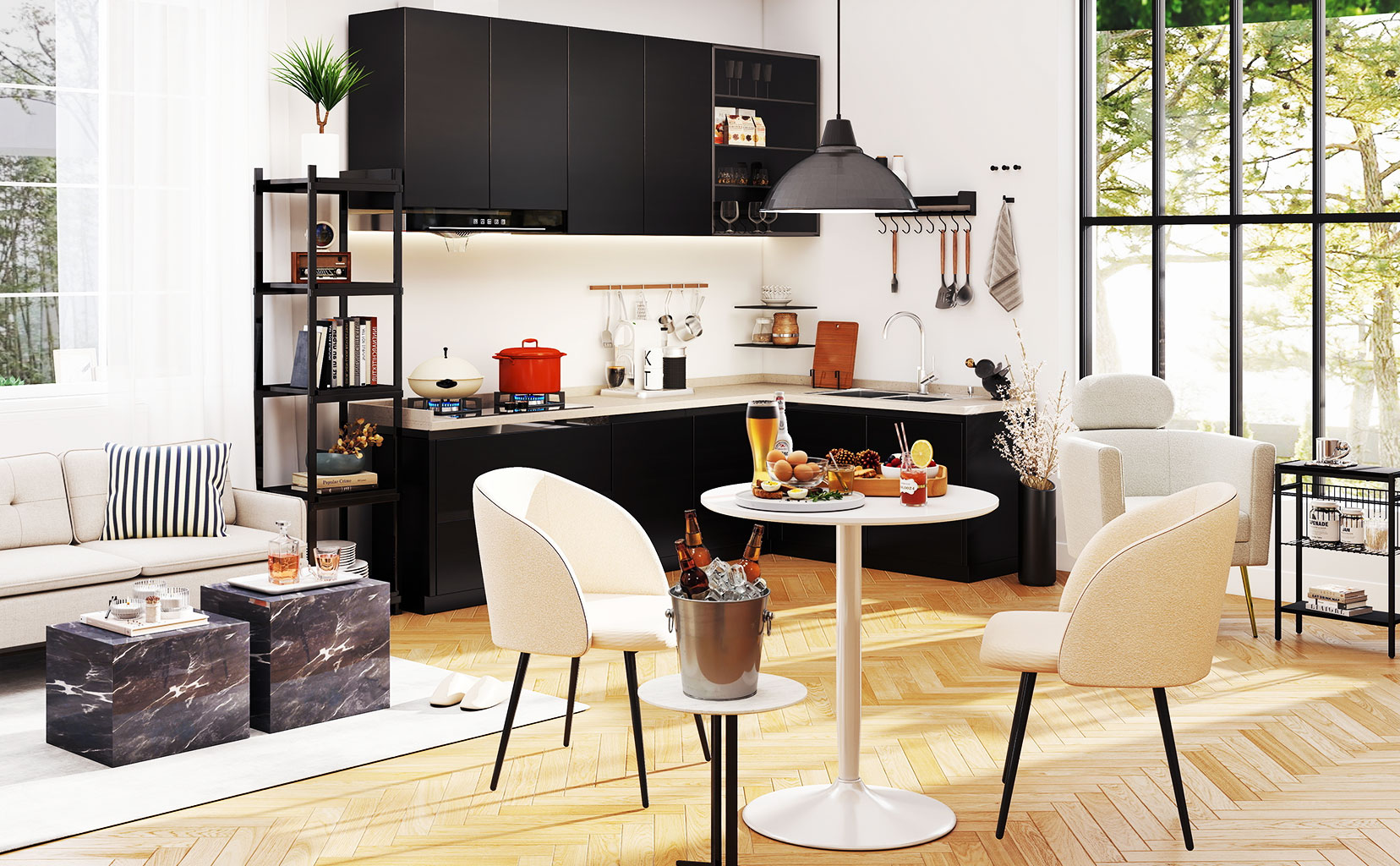 Modern Living with a Polished Edge