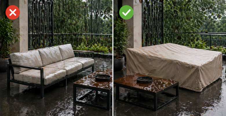 Outdoor ≠ Rainproof 🌧️