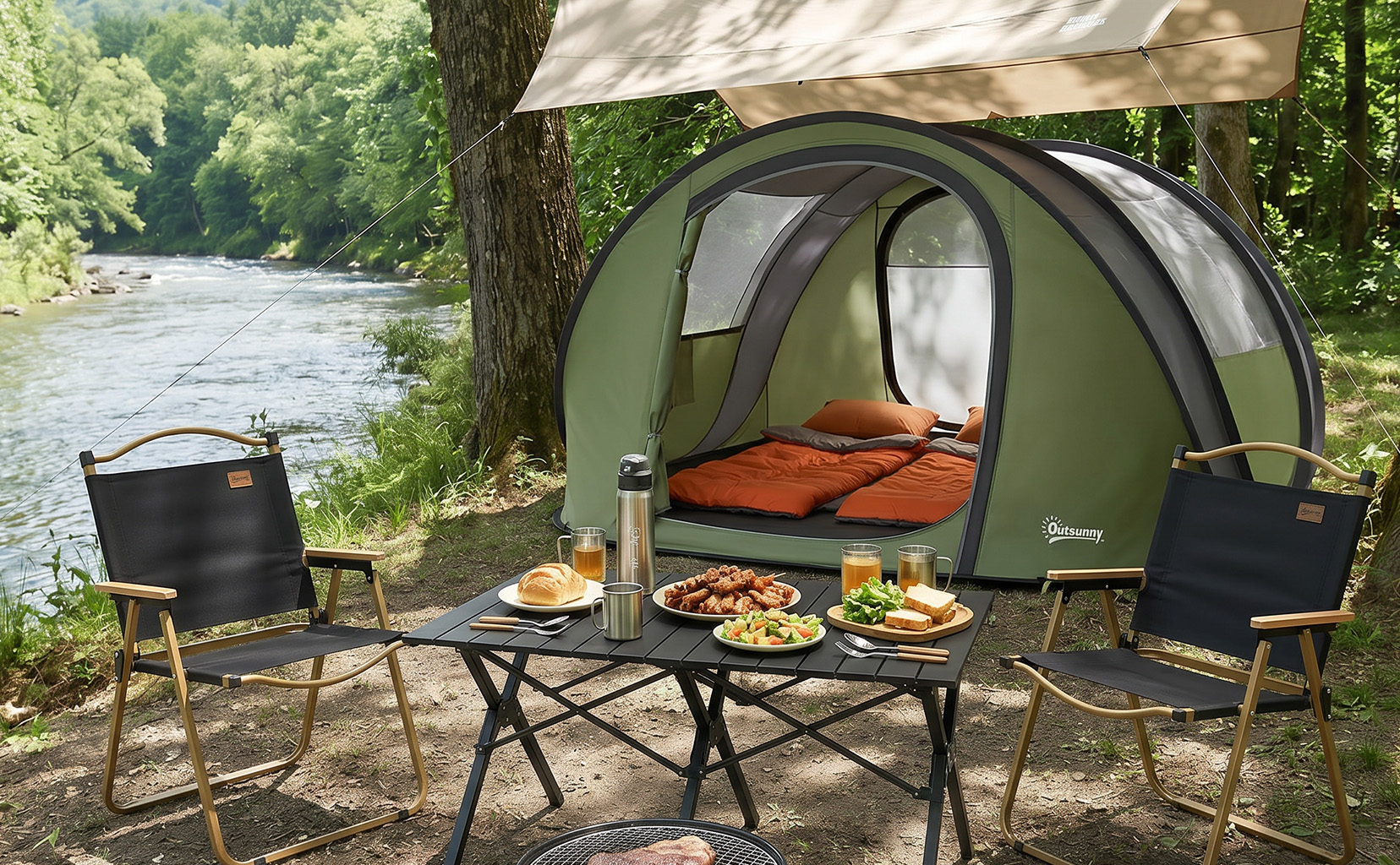 Forest Camping Escape