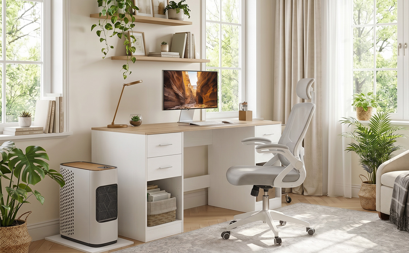 Tranquil Home Office