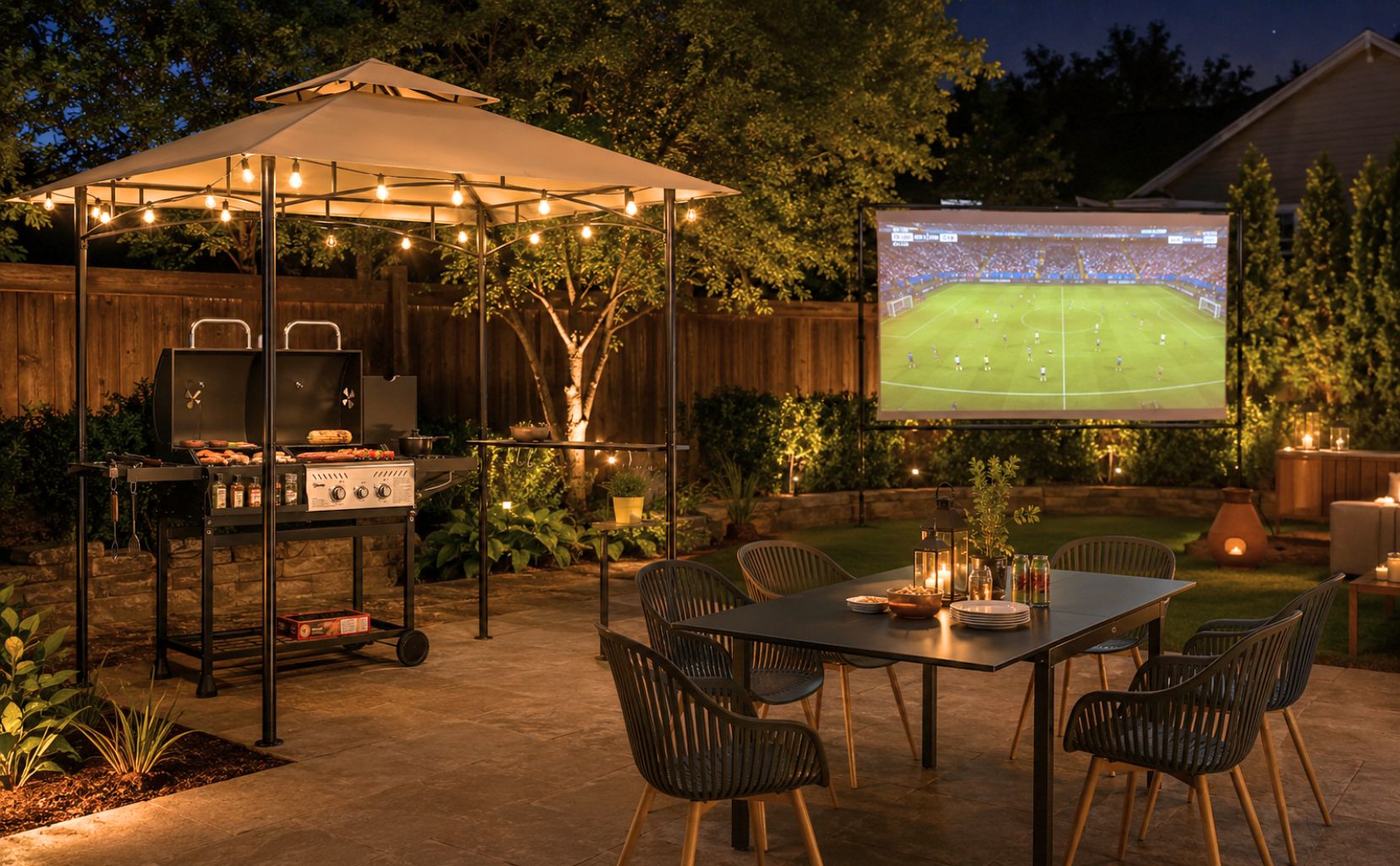 Backyard BBQ Match Night