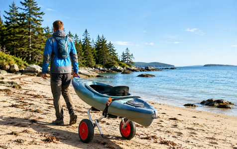 Roll Your Kayak to the Water