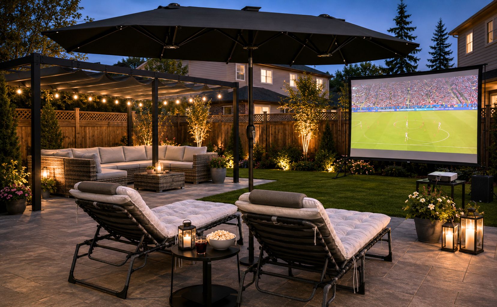 Garden Cinema Football Evening