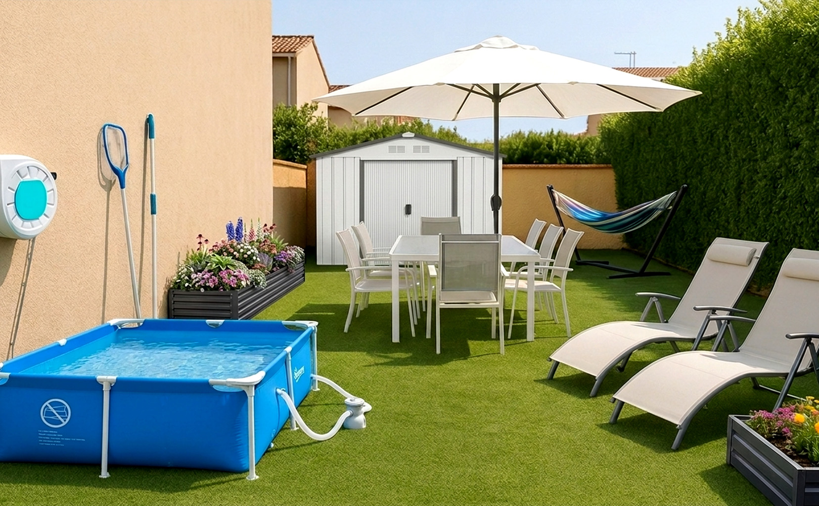 A Complete Garden for Sunny Days