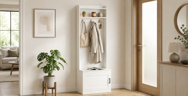 
More Storage, Less Floor Space