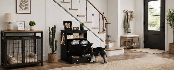 Pet Feeding Cabinets
