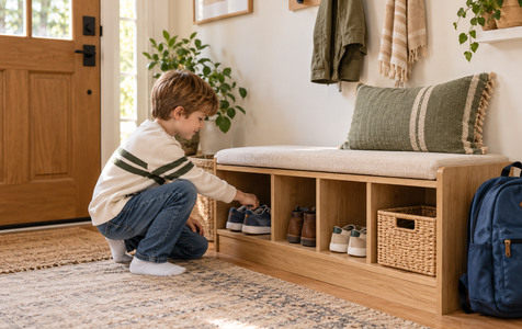 Lower Storage for Little Hands