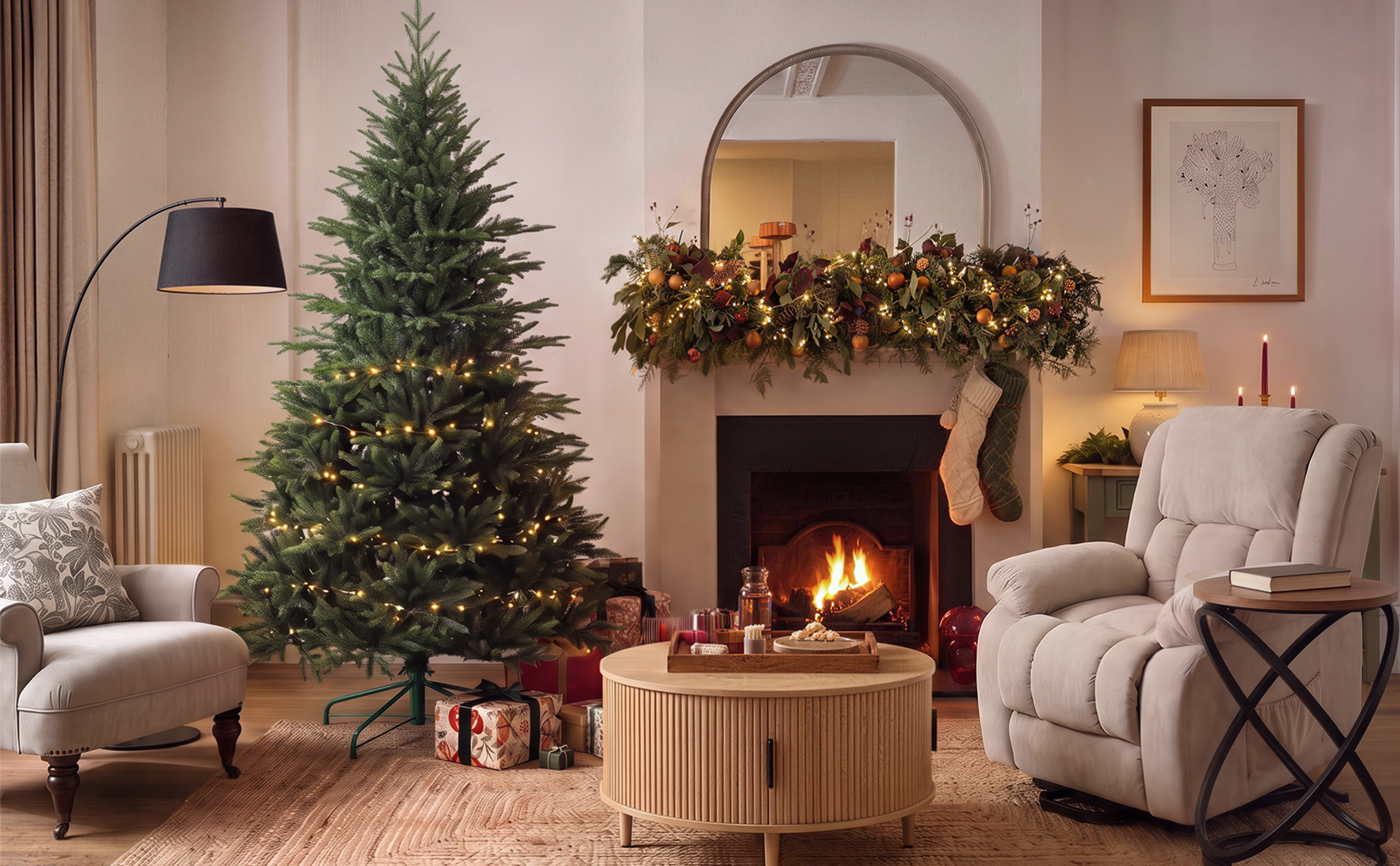 A cozy living room for young and old this winter