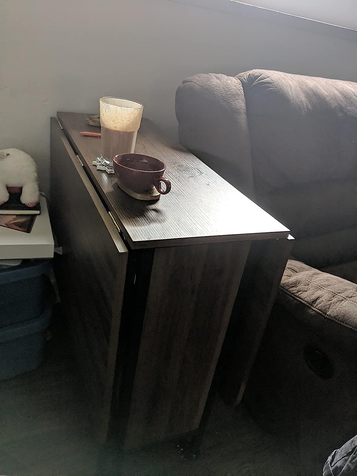 Mobile Folding Table Kitchen Table Extendable Dining Table For