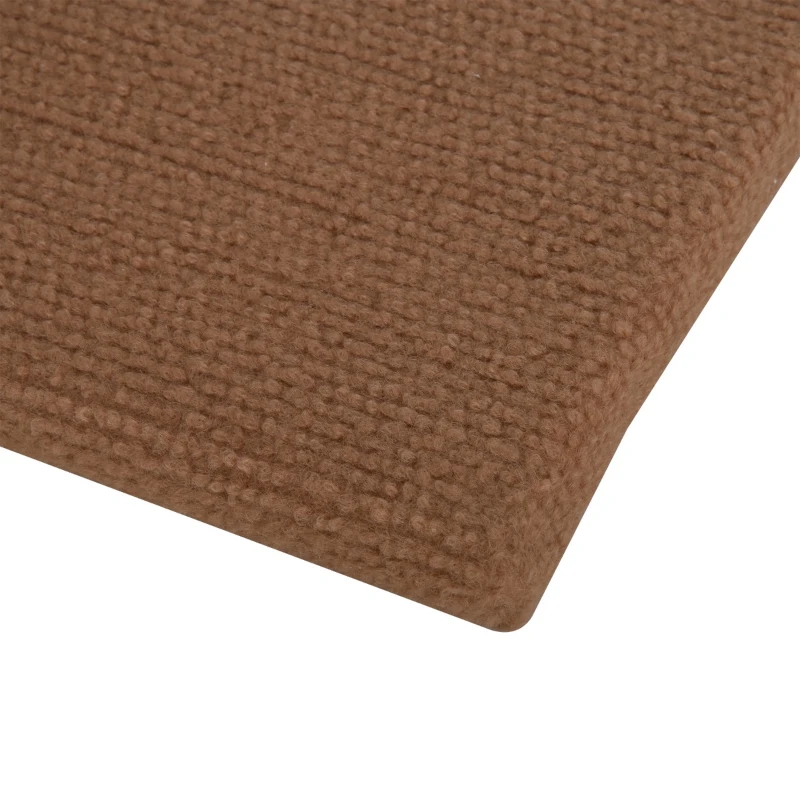 PawHut Floor-to-Ceiling Cat Tree Cat Climbing Tower with Sisal-Covered Scratching Posts Natural Cat Tree Activity Center for Kittens Cat Tower Furniture, Brown