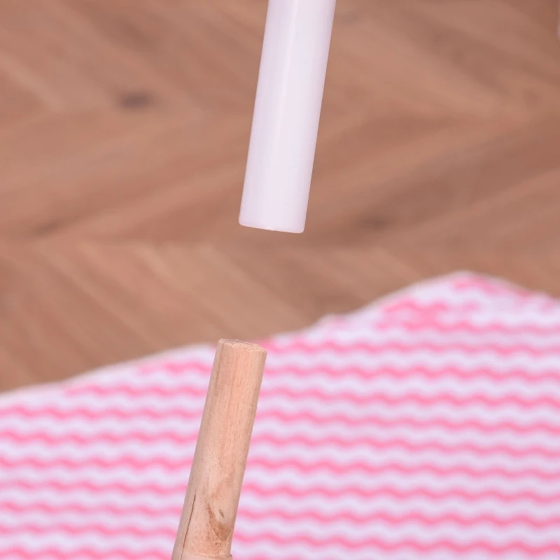 Qaba Kids Tent, Toddler Play Tent with Mat, Pillows, Observation Window and Carrying Bag, Playhouse for Indoor/Outdoor