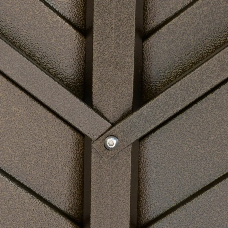 Outsunny 10' x 12' Hardtop Gazebo with Metal Roof, Aluminum Frame & Sidewalls, Outdoor Shelter for Patio and Garden