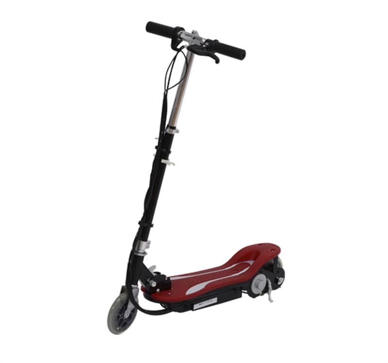 Electric Scooter Black/Red Aosom.ca