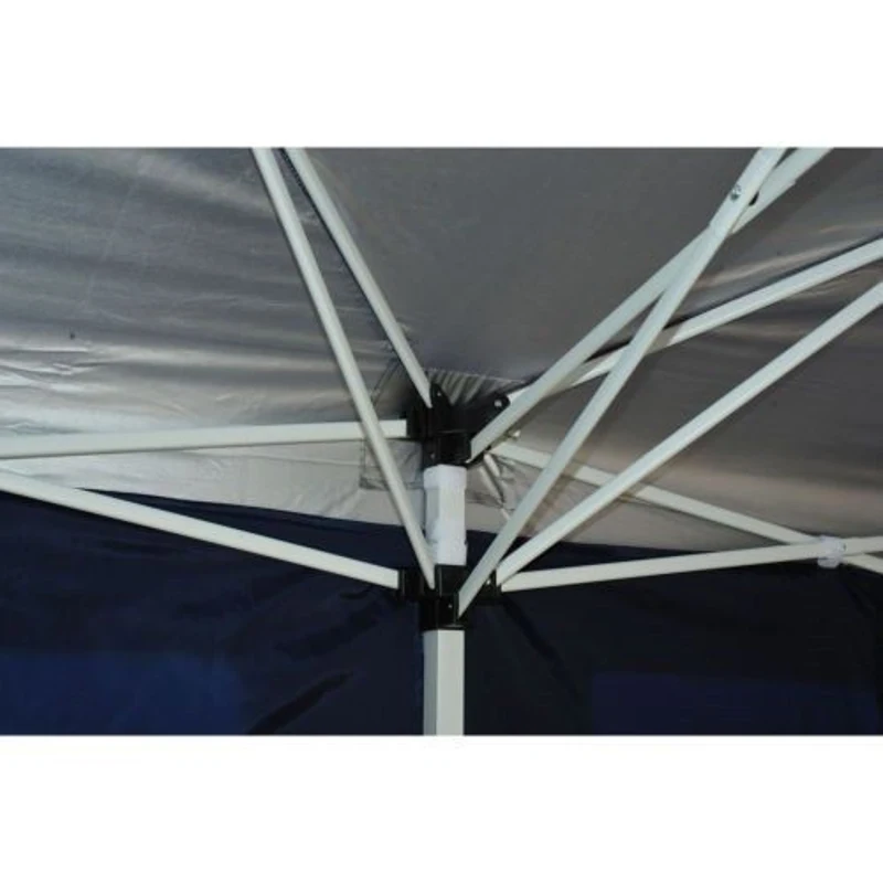 Outsunny 10’x20’ Pop Up Party Tent Outdoor Patio Instant Wedding Canopy Shelter with 4 Side Walls (Blue)