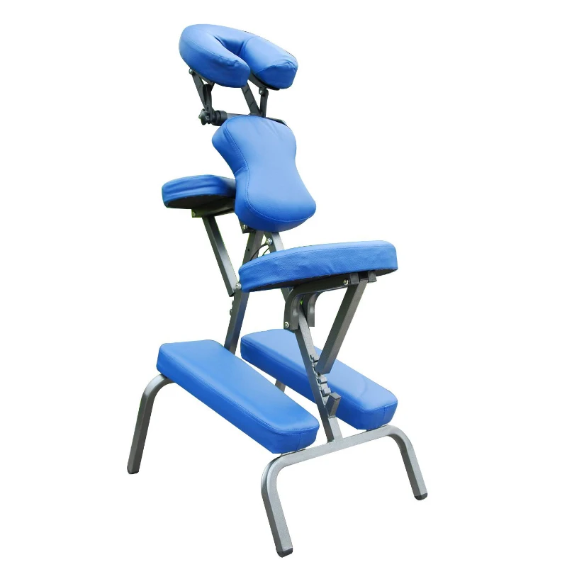 HOMCOM Portable Massage Chair Spa Beauty Relaxing Chair PU Leather w/ Carry Bag
