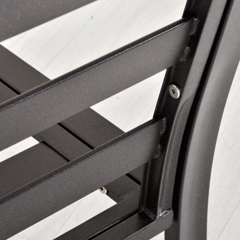 Outsunny 6-Piece Patio L-Shaped Sofa Conversation Set with Coffee Table, Water-Fighting Materials, & Comfort, Beige