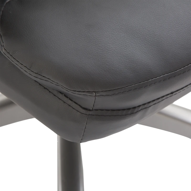 HOMCOM High Back Executive Office Chair Adjustable Tilt Black