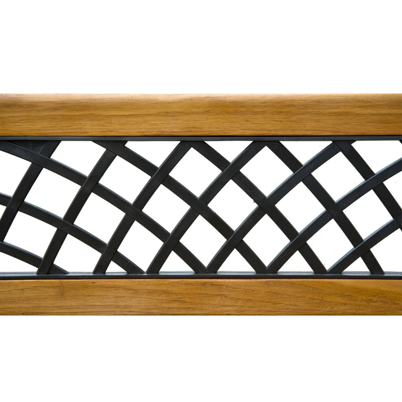 Outsunny 47" Garden Bench - Lattice