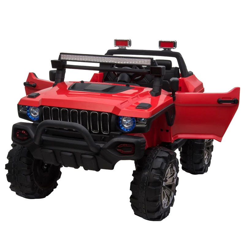 Aosom Ride-On Car for Kids  12V with Remote Parental Control Adjustable Speeds