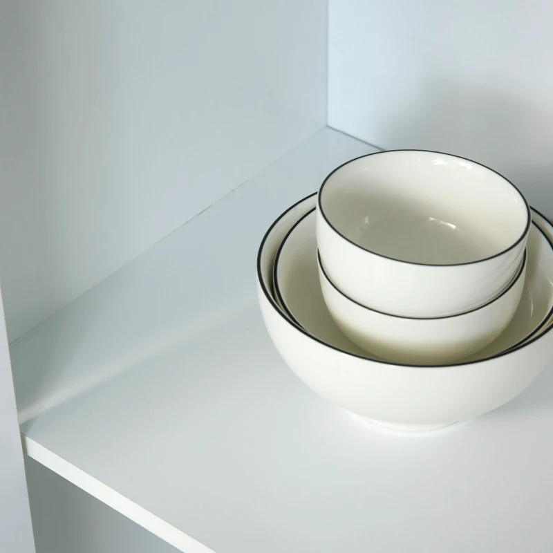 HOMCOM 71" Freestanding Kitchen Pantry Cabinet with Glass Door and Shelves, Tall Cupboard for Dining Room, Living Room, White