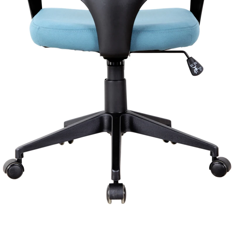 Vinsetto High Back Office Chair Fabric Executive Seat Swivel Desk Task Chair Swivel Fabric Seat Blue/Black
