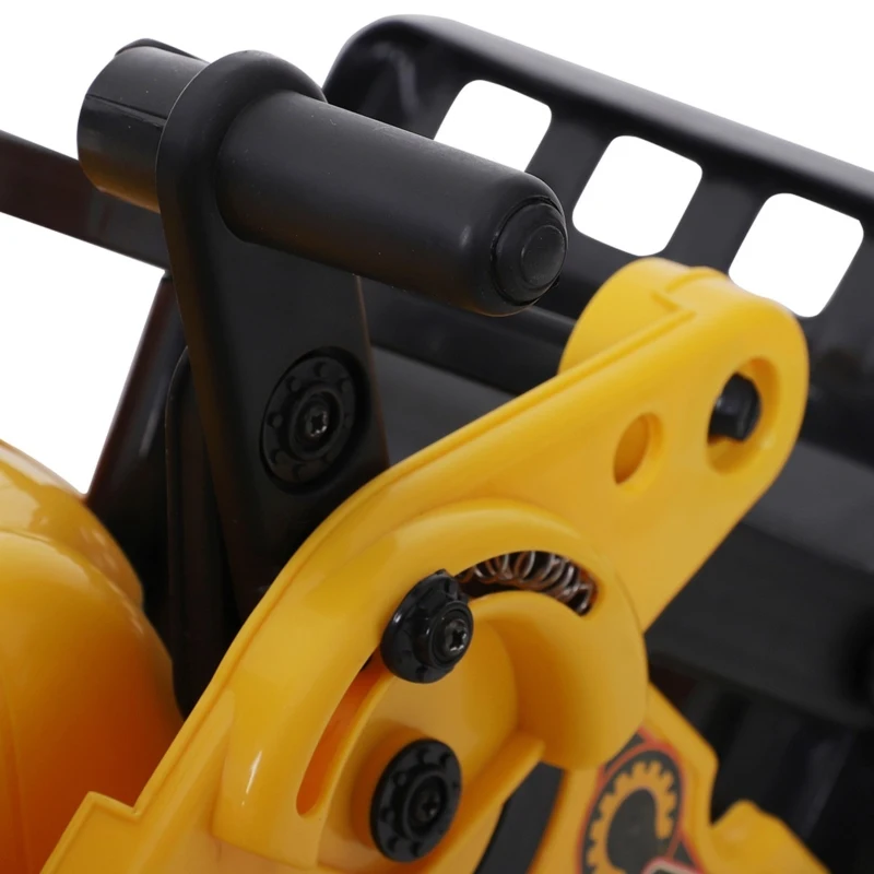 HOMCOM 3 in 1 Ride On Toy Bulldozer Digger Tractor Pulling Cart Pretend Play Construction Truck