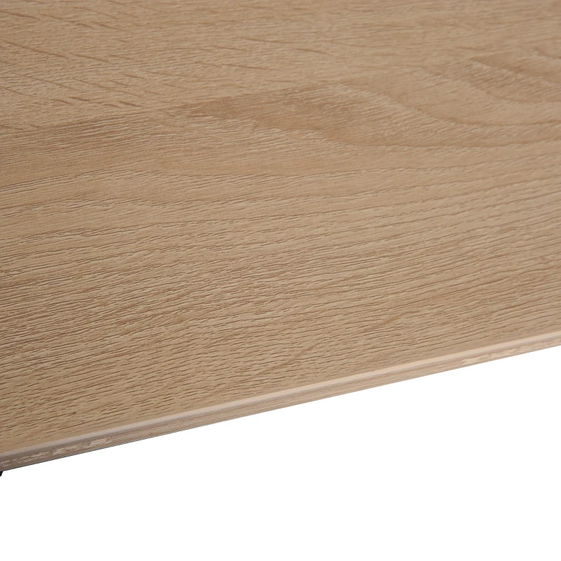 HOMCOM Compact Computer Desk Student Writing Table PC Workstation with Storage Drawer and Keyboard Tray