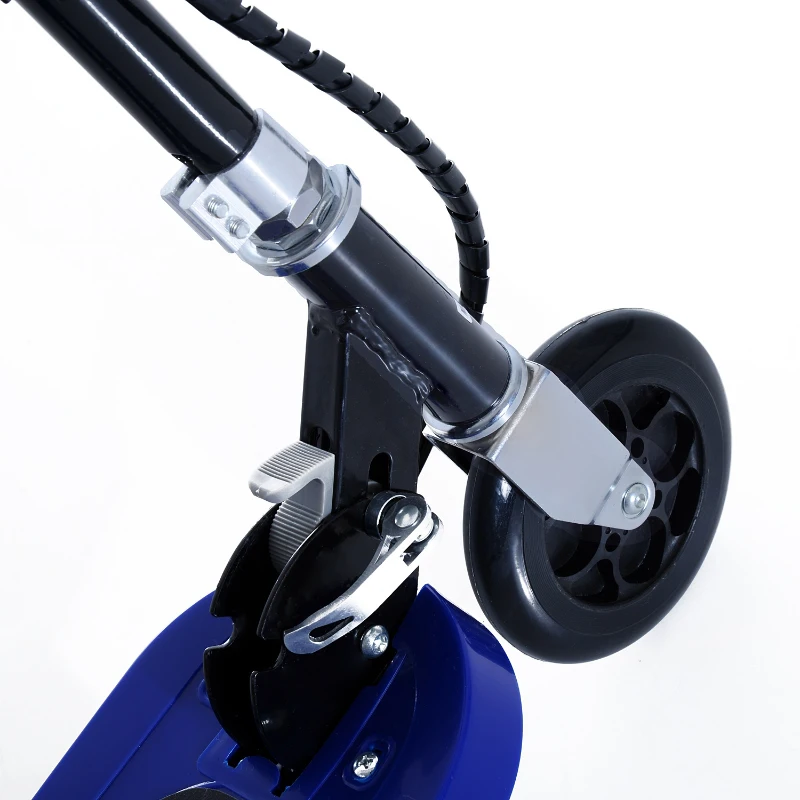 Qaba Electric Scooter Folding High Speed 24V 4.5AH Blue