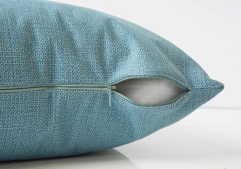 Monarch 18" x 18" Patterned Decorative Throw Pillow (Set of 2) - Light Green