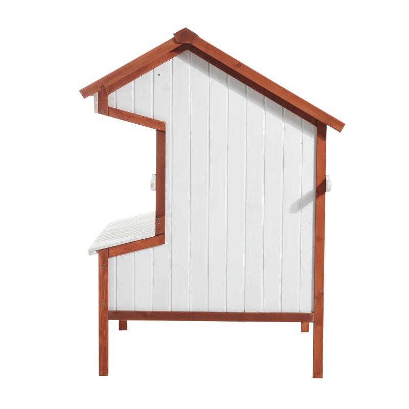 Pawhut 50” Elevated Chicken Coop