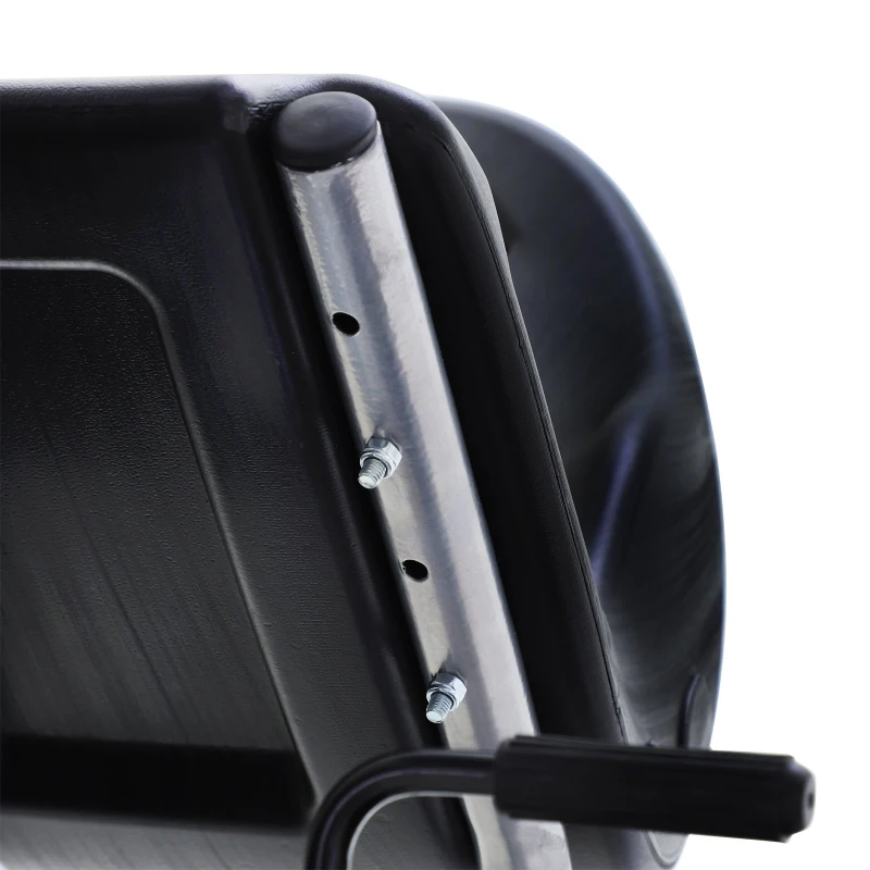 Aosom Pedal Go Kart, 4 Wheels Pedal Ride On for Boys & Girls with Rubber Wheels, Adjustable Seat & Sharp Handling - Red