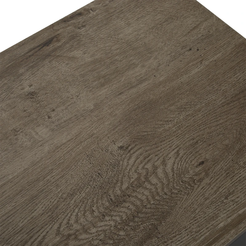 HOMCOM Modern Living Room Sideboard Table Home Organizer 9 Cubes White