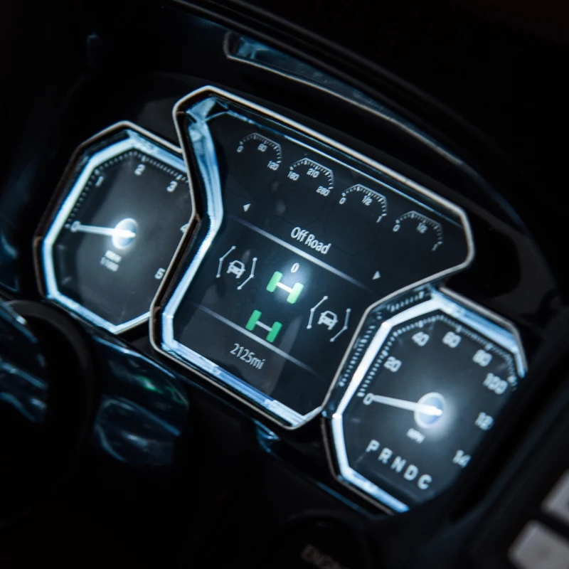 Aosom 12V GMC Sierra HD Battery Kids Ride On Car with Remote Control, Bright Headlights, & Working Suspension, Red