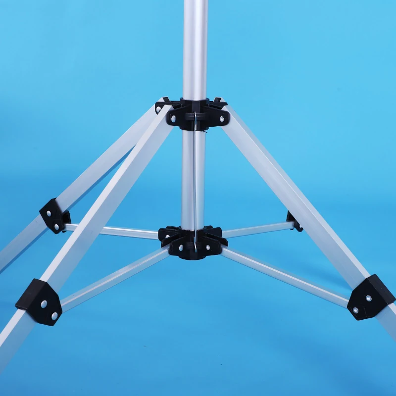 HOMCOM 52.5ft Foldable Clothes Aluminum Umbrella Shaped Drying Rack Dryer 4 Arms 20 Lines Indoor Outdoor Pre-Assembled