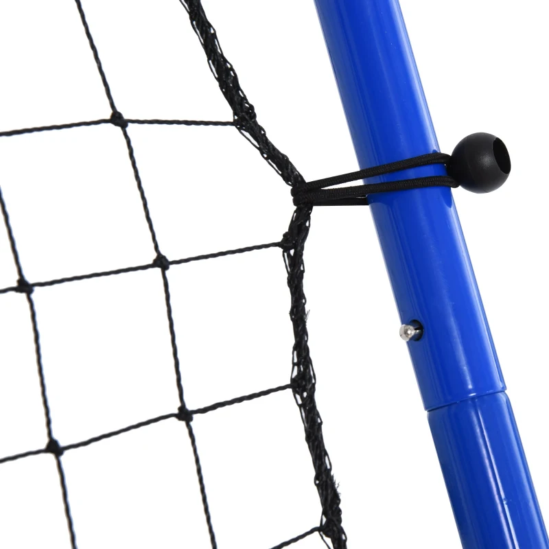 Soozier Outdoor Rebounder Net Football Goal Training Target Goal Play Adjustable Angles