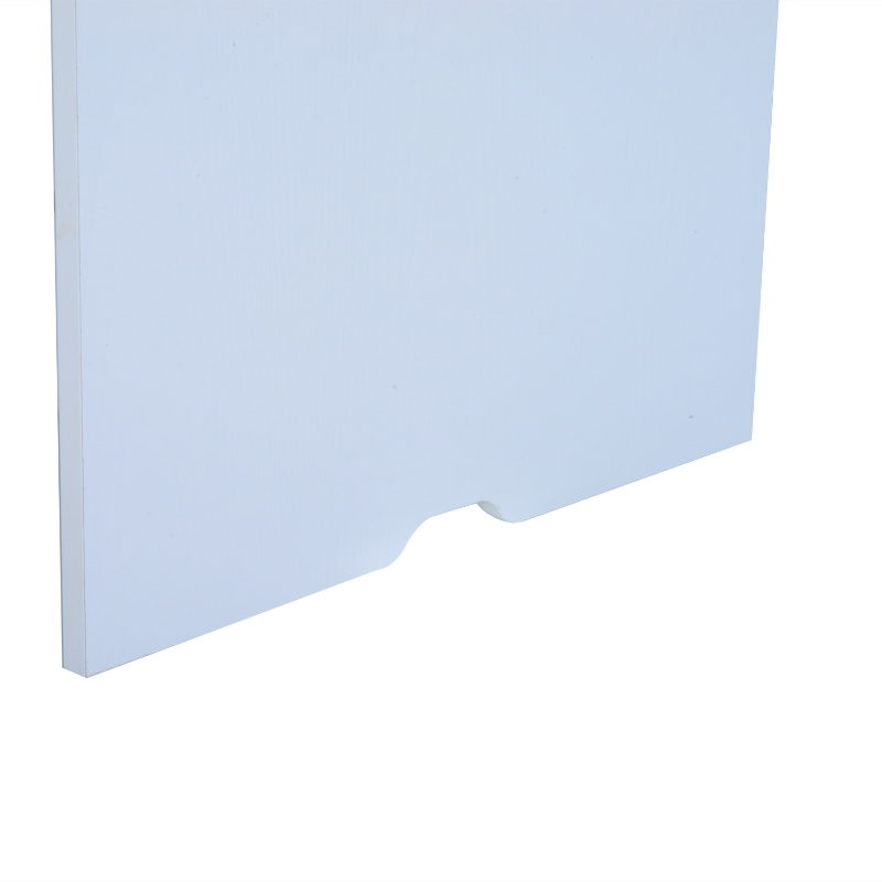 HOMCOM Wall Mounted Fold Out Convertible Desk Laptop Table with Storage Shelf White