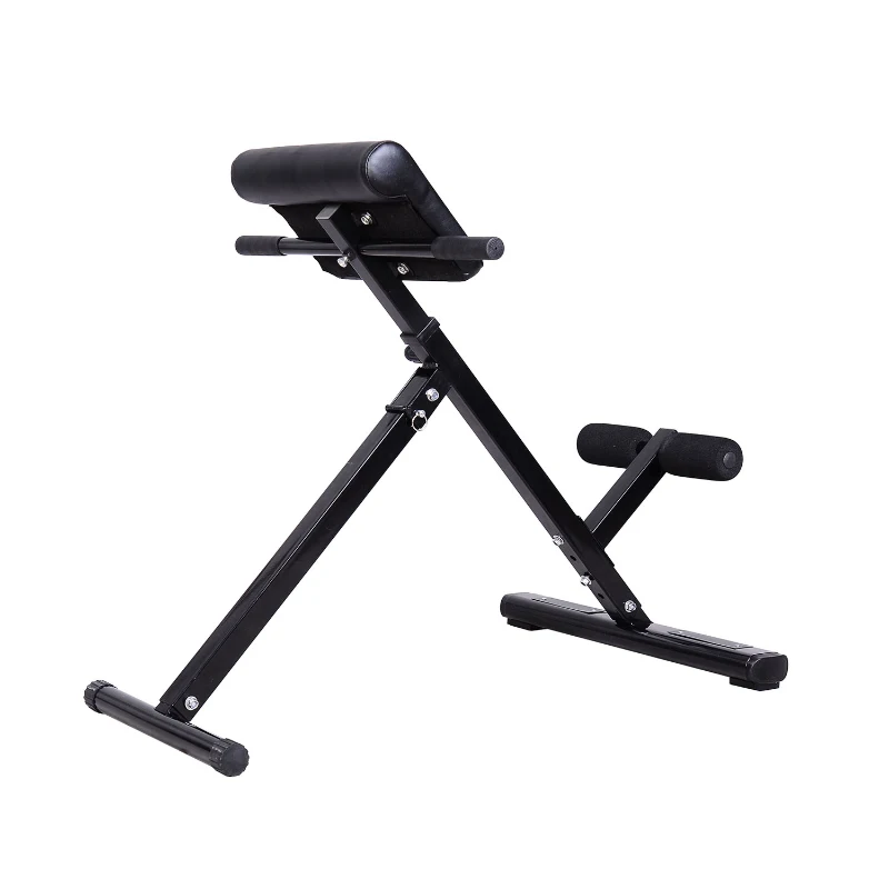 Soozier Folding Back Hyper Extension Bench Hyperextension Roman Chair