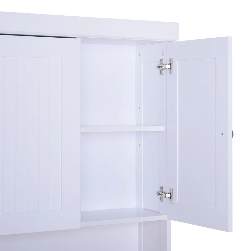 HOMCOM Microwave Oven Stand Pantry Freestanding Storage Unit