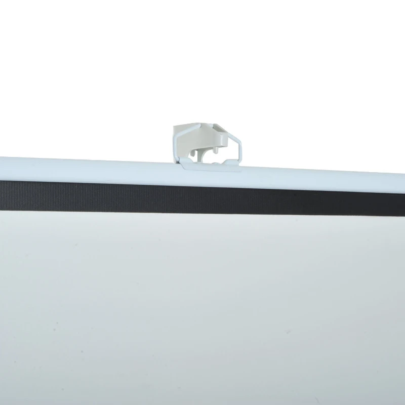 HOMCOM 120" Portable Tripod Projector Screen Pull-up Home Office Foldable Stand