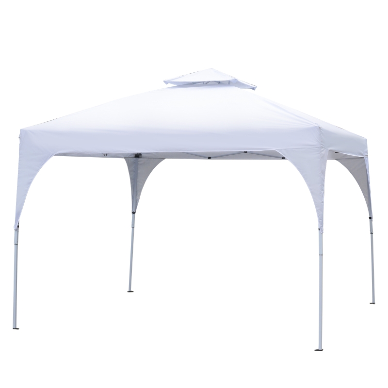 Outsunny 10'x10' Pop-Up Canopy Tent 
