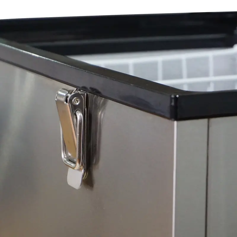 HOMCOM 12V/24V Portable Car Freezer Refrigerator Mini Fridge Cooler - 45 Liter