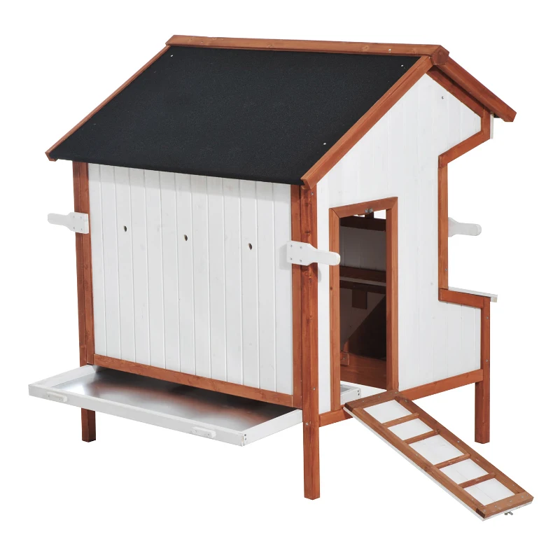 Pawhut 50” Elevated Chicken Coop