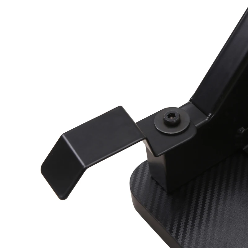 HOMCOM 47 inch Gaming Desk, Racing Style Computer Table, Home Office Workstation with Rotatable Cup Holder, Headphone Hook, Gamepad Stand, Wire Port, Black