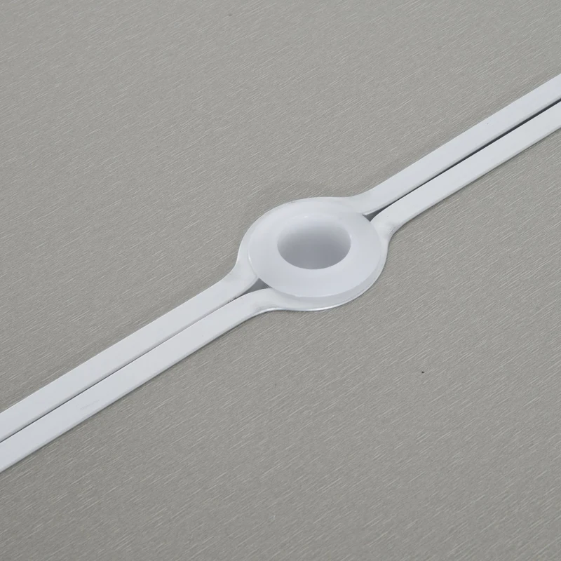 Outsunny 4' Portable Folding Picnic Table with 4 Seats Aluminum Height Adjustable Outdoor Garden Table and Chair Set, Silver