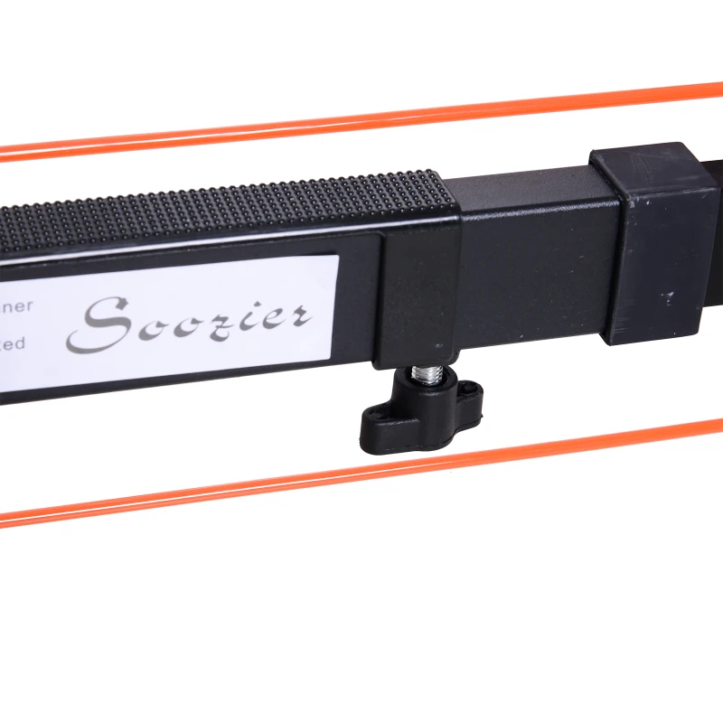 Soozier Bike Roller Adjustable Trainer Indoor Fitness Cycling Parabolic Roller Bike Trainer Portable Bike Exercise - Red