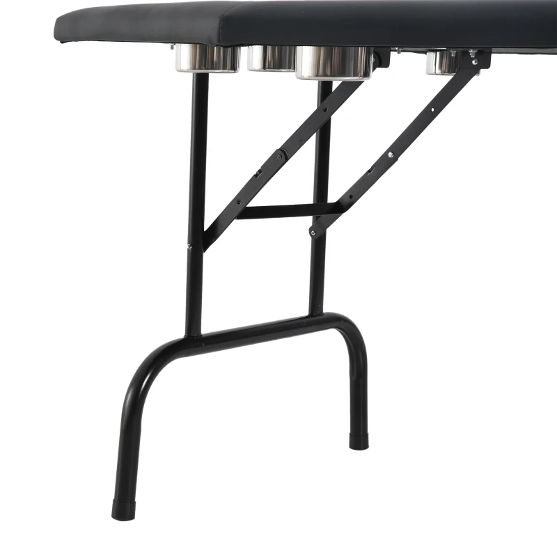 Soozier 47" 8 Player Octagon Poker Table with Cup Holders Folding Top - Blue