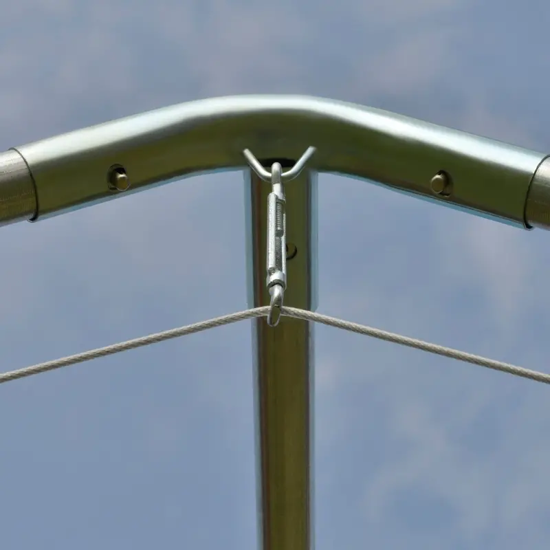 Outsunny 10' x 20' Heavy Duty Outdoor Carport Awning/Canopy with Weather-Fighting Material & Anchor Kit, Grey