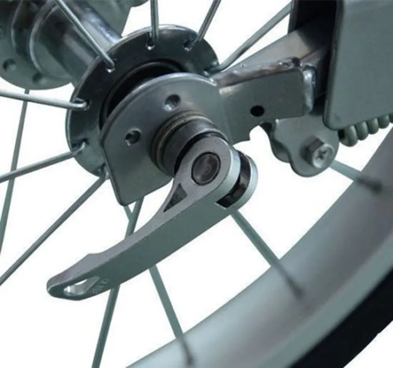 HOMCOM Solo Single-Wheel Bicycle Cargo Bike Trailer Cart Carrier, Orange