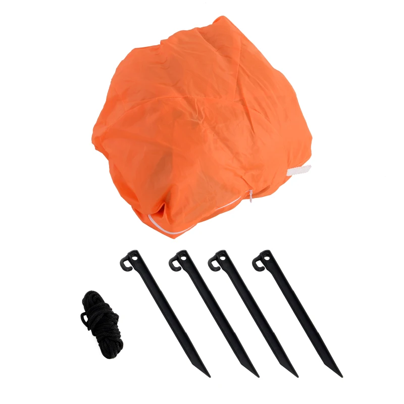 HOMCOM 5.5' Lighted Inflatable Outdoor Halloween Yard Decoration - Boo Black Cat Ghost Pumpkin